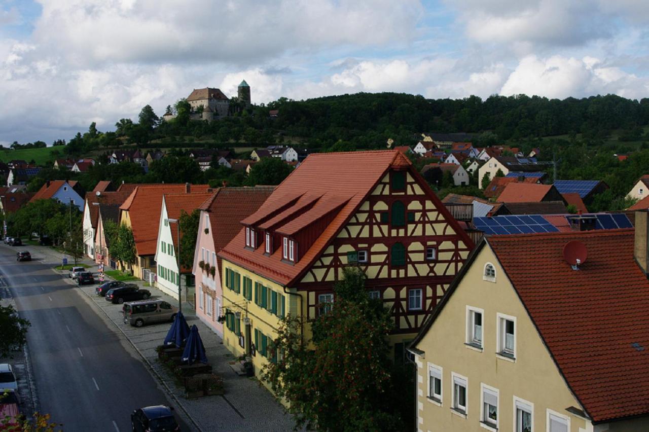 Gasthaus Schwarzer Adler Colmberg Ngoại thất bức ảnh