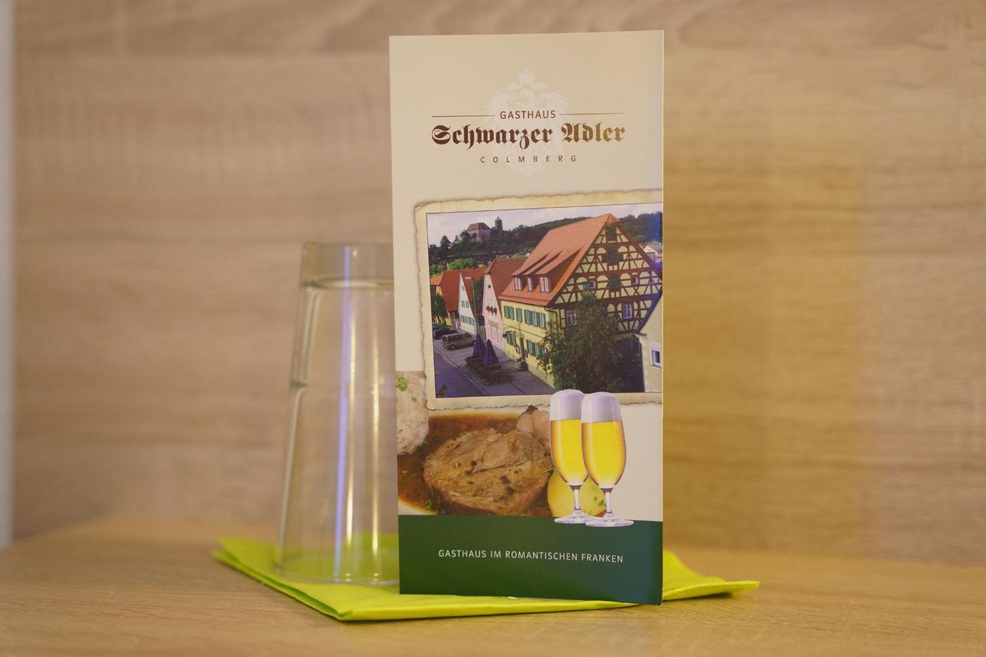 Gasthaus Schwarzer Adler Colmberg Ngoại thất bức ảnh